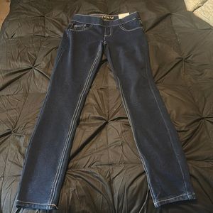 Justice Jeggings- Dark Wash- Girls SZ 14
